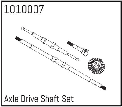 Absima Set axe de  transmission (4Pcs) 1/18 1010007