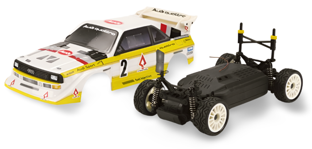 Carisma GT24 Audi Sport Quattro S1 1985 4x4 Brushless 4wd RTR 1/24 CA88468