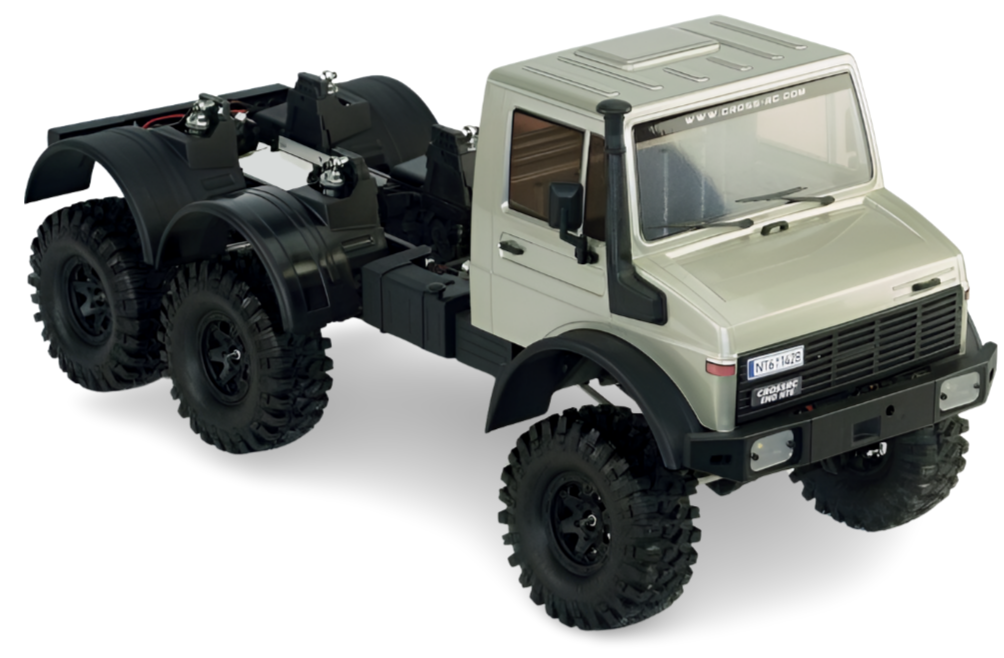 Cross-Rc kuorma NT6 harmaa 6x6 RTR