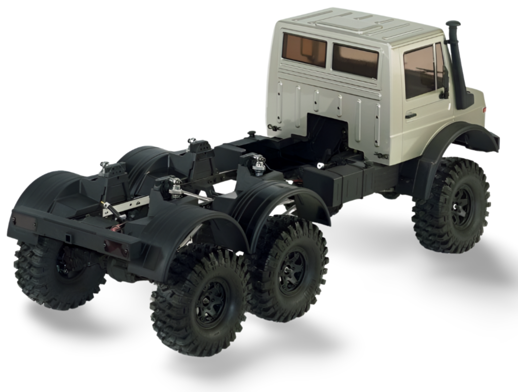 Cross-Rc kuorma NT6 harmaa 6x6 RTR