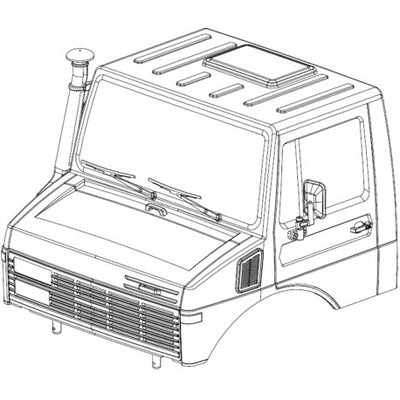 Cabina Cross-Rc trasparente NT4 Nt6 Kit SP4 CRO97401181