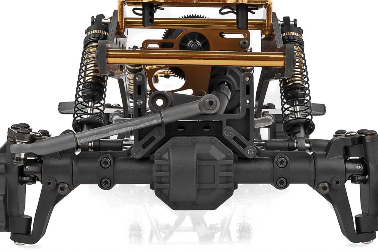 Element RC Enduro Wedstrijd vos Rock Crawler KIT EL40129