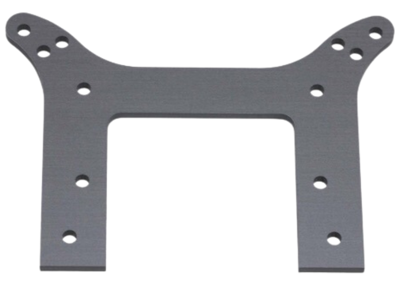 Yokomo Rear shock absorber bracket graphite YZ-870c YZ-018G