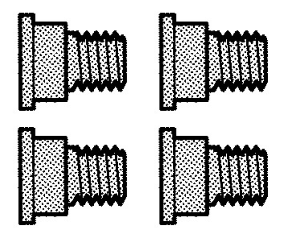 Tamiya Kuusiokoloruuvi 3x2,6mm (x4) 9803498