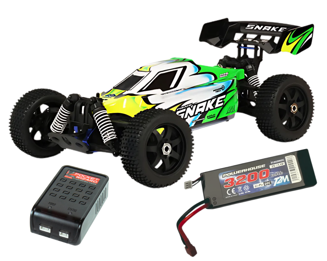 T2M Pirate Snake Brushless 4wd RTR + Lipo/Carregador T4969BL