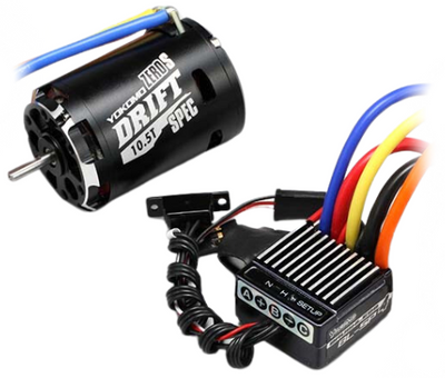 Yokomo Combo BL-SP4 + motor Zero-S Drift Spec Negro