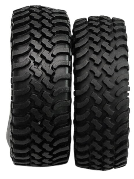 RC4WD Tires Scale Mud Thrashers 1.55 (x2) Z-T0100