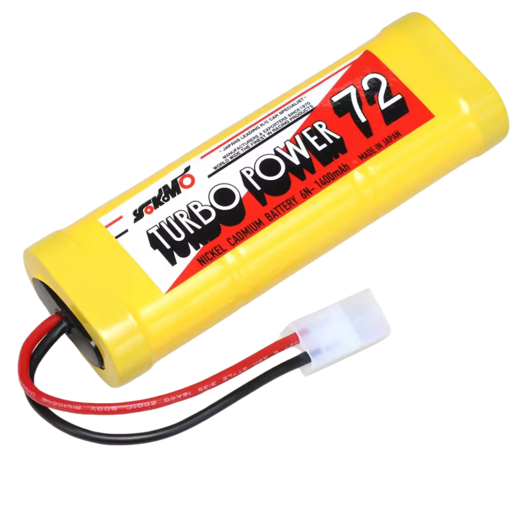 Yokomo Batteria Turbo Power NiCd 7,2v 1400mAh Tamiya YB-14TP