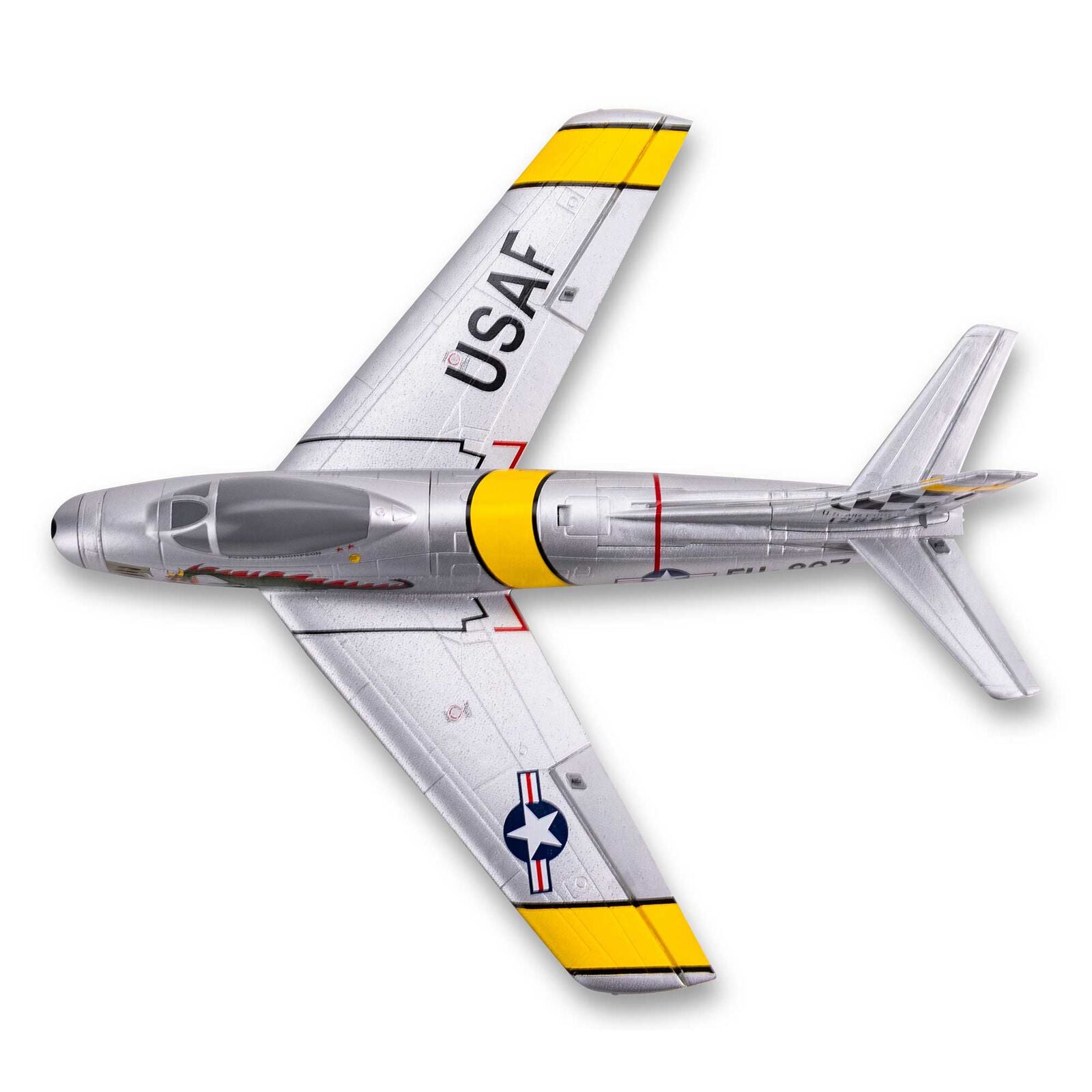 E-Flite UMX F-86 Sabre 30mm EDF Jet BNF Basic AS3X EFLU7050 EFLU7050