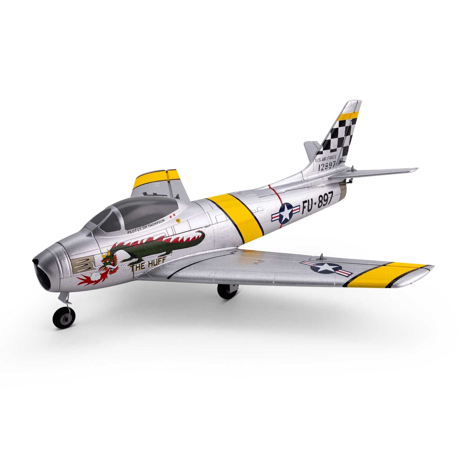 E-Flite UMX F-86 Sabre 30mm EDF Jet BNF Basic AS3X EFLU7050 EFLU7050