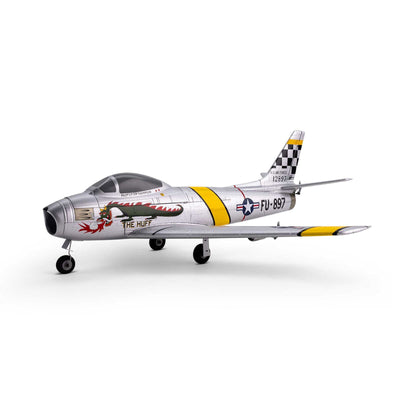 E-Flite UMX F-86 Saber 30mm EDF Jet BNF Basic AS3X EFLU7050