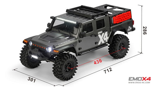 Cruz-RC Crawler EMO X4 4WD 1/8 RTR CRO9010012