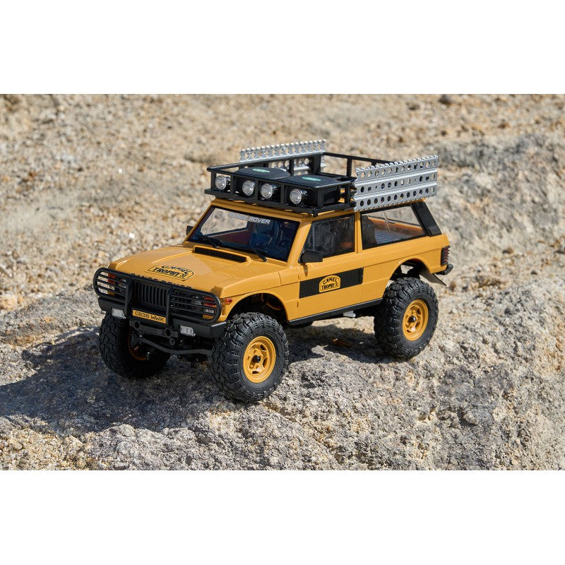 FMS Scale Range Rover 1st gen Camel Trophy FCX24M 4WD 1/24 RTR FMS12481RTR-YL