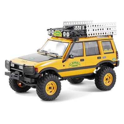 FMS Scale Land rover Discovery 1st gen Camel Trophy FCX24M 4WD 1/24 RTR FMS12483RTR-YL