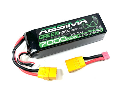 Absima 11.1V 7000mAh 50C Batería Lipo Dean XT90 4140021