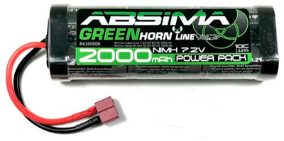 Absima Batterie NIMH 7.2V 2000mAh Dean 4100006