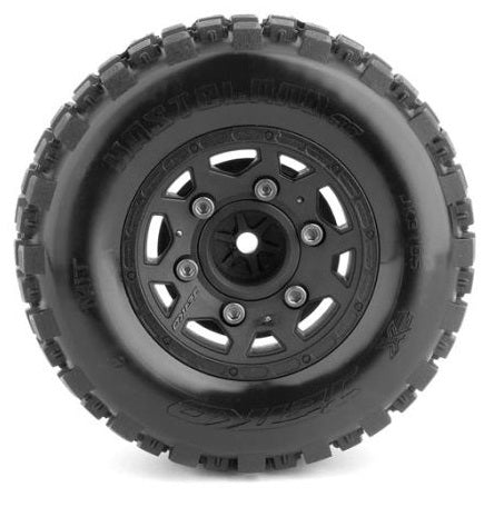 Jetko EX Toilés SC Westland tires + Black Hex.12,14,17mm rims (x2) JK3105CB