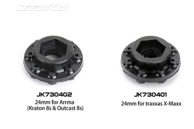 Jetko Pneumatici EX Wasteland Cerchi XMT Toilés + Black (x2) X-Maxx JK5804CB