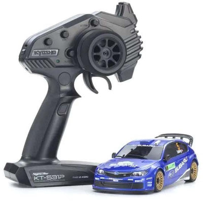 Kyosho Mini-Z AWD Subaru Impreza WRC 2008 Bleu + KT531P RTR 32642WR