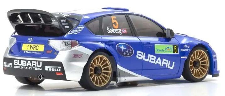 Kyosho Mini-Z AWD Subaru Impreza WRC 2008 Blauw + KT531P RTR 32642WR