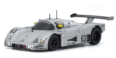 Kyosho AutoScale Mini-Z Sauber Mercedes N.º 63 Prata LM 1989 (W-LM) MZP345S