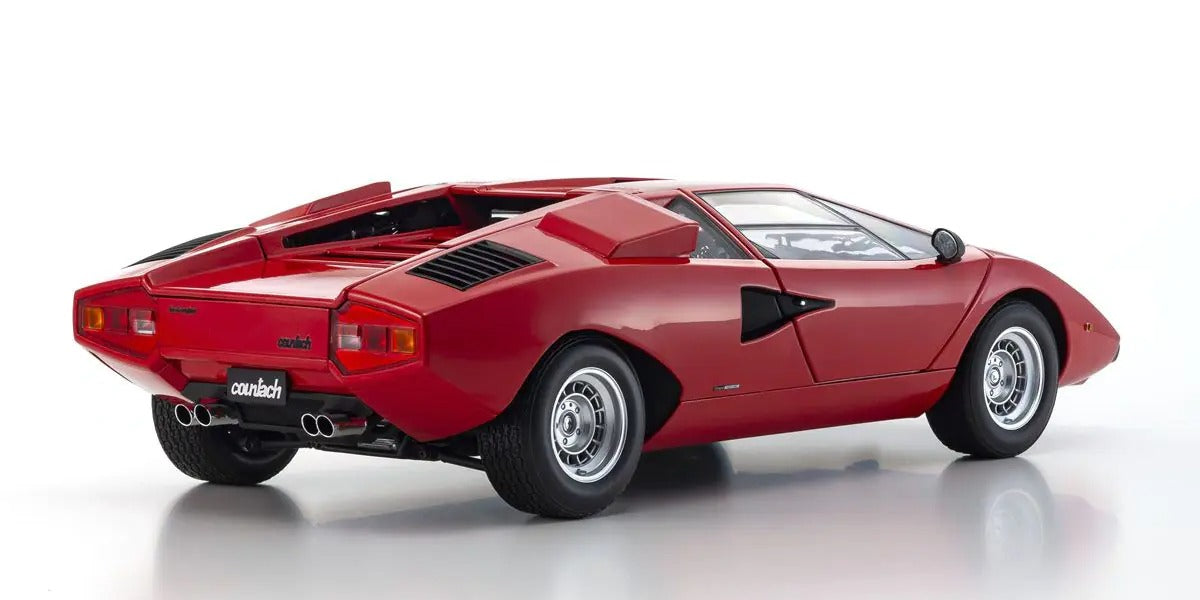 Kyosho Diecast Lamborghini Countach LP400 Rood 1974 1/12 KS08611R