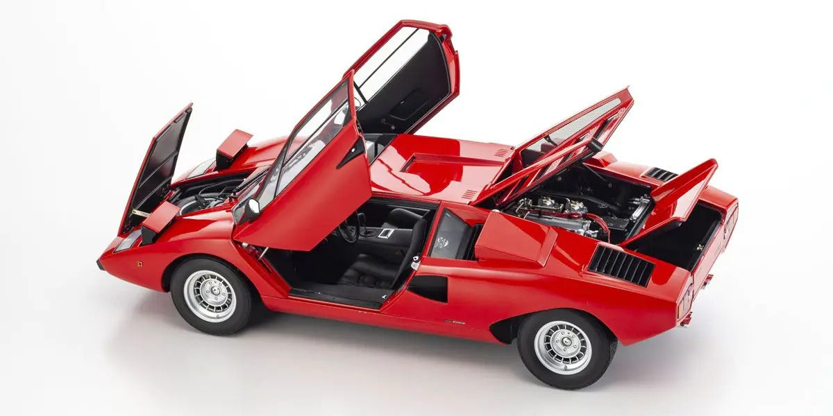 Kyosho Diecast Lamborghini Countach LP400 Rot 1974 1/12 KS08611R