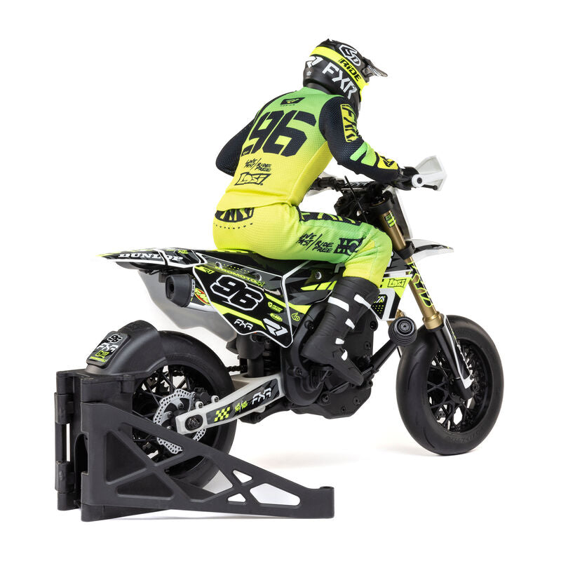 Losi Moto Promoto-SM FXR Supermoto RTR 1/4 + Batterie et chargeur LOS-2310