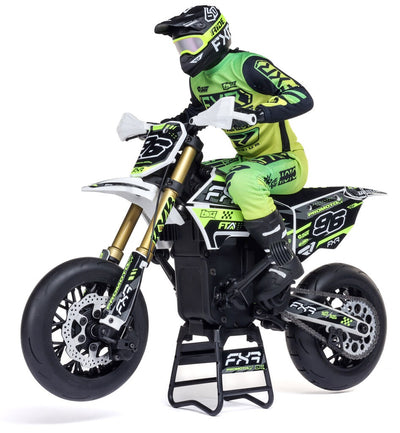 Losi Moto Promoto-SM FXR Supermoto RTR 1/4 + Batería y cargador LOS-2310