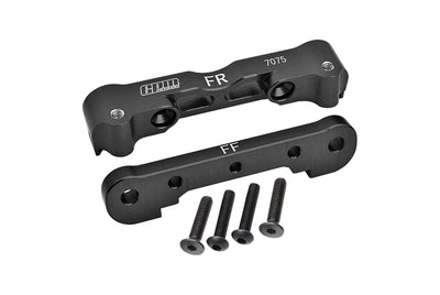 GPM FF/FR alu 7075 Black front spacers (x2) TXMS008N-BK