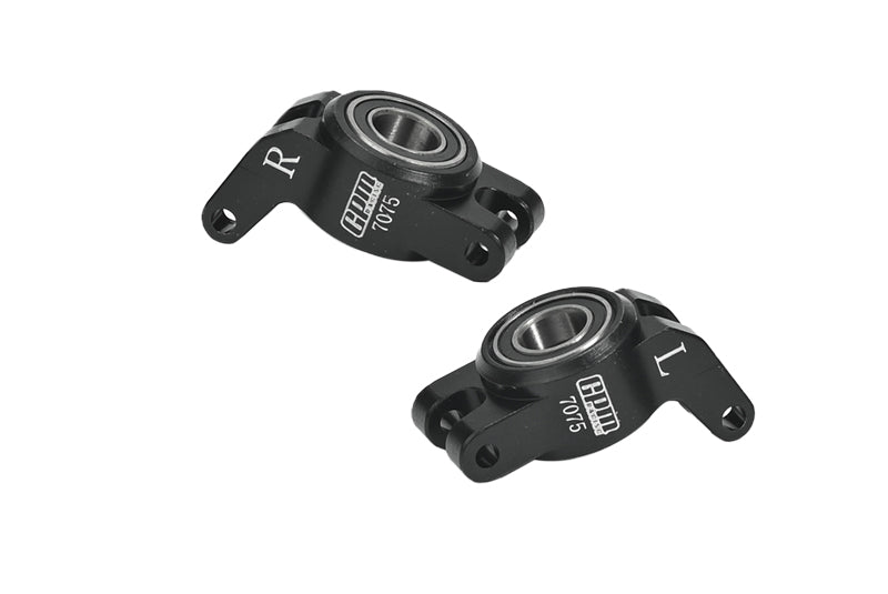 GPM Rear spindle Alu 7075 Black (x2) MGG022-BK