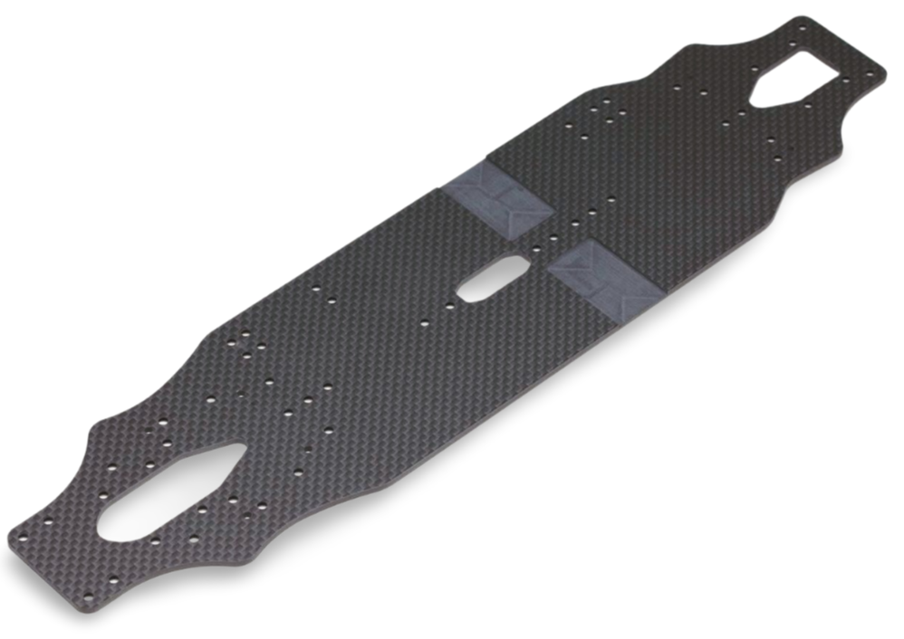 Yokomo Carbon chassis plate 2.2mm MS1.0 MS-002