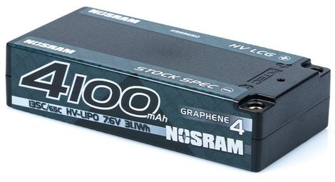 Nosram Accu Lipo Shorty LCG HV Graphene 4 7.6V 4100mAh 135C