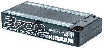 Nosram Lipo-Akku Shorty ULCG HV Graphene 4.1 7.6V 3700mAh 135C