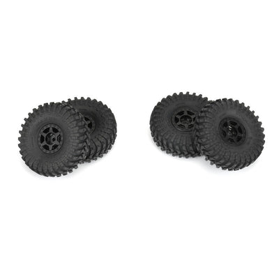 Proline Maxxis Trepador banden + 1.0" velgen (x4) SCX24 PRO1022510