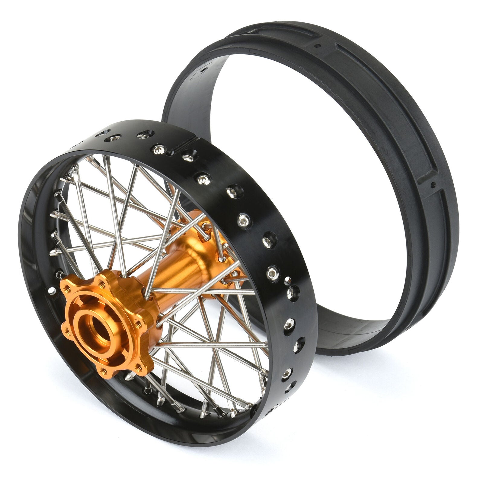 Proline Alu V2 Rear Wheel Black with Gold Hub PROMOTO-MX PRO283700T3