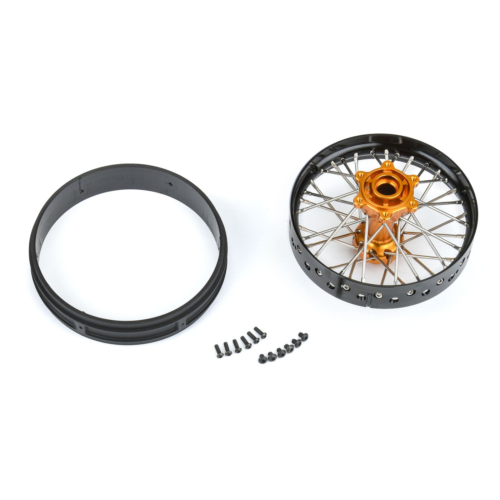 Proline Alu V2 Rear Wheel Black with Gold Hub PROMOTO-MX PRO283700T3