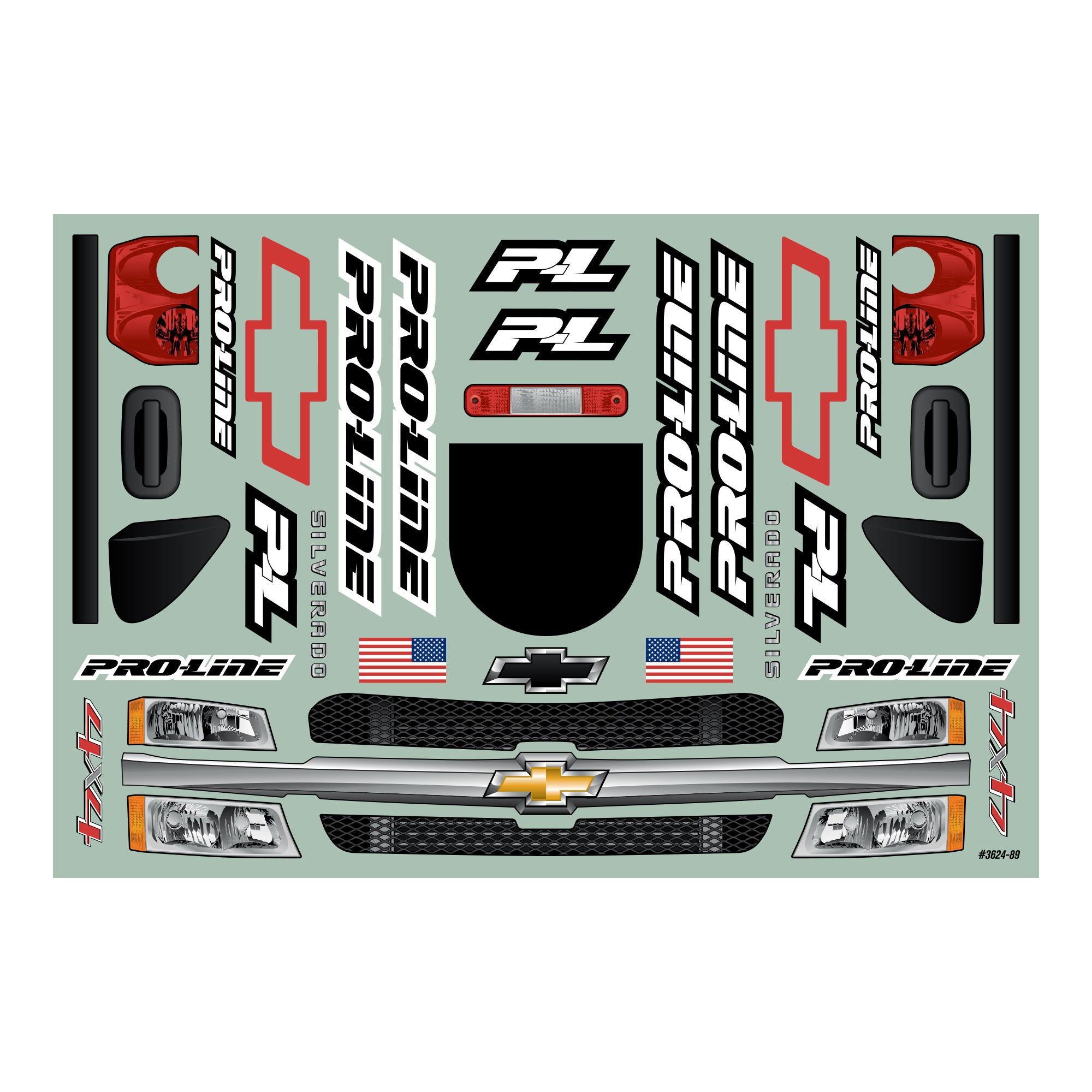 Proline Bodywork Chevy Silverado 2007 Unlimited Desert Racer PRO362417