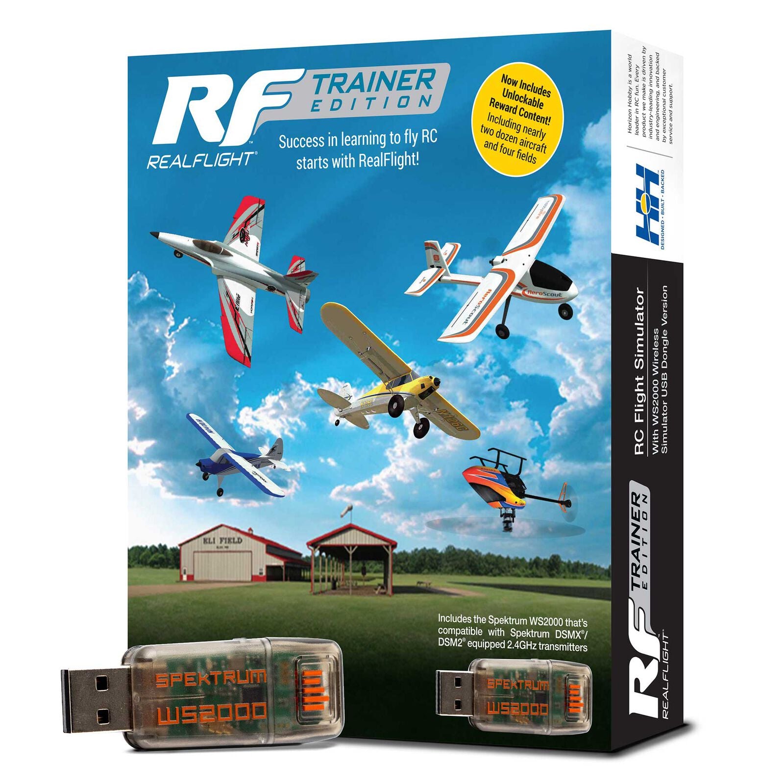 RealFlight Simulator Trainer Edition with WS-2000 RFL-1212 Dongle