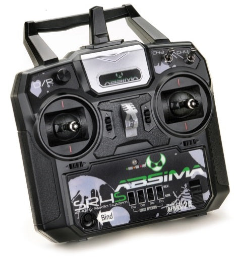 Absima Radio SR4S 4 Voies 2.4ghz + Récepteur R4WP 2000022