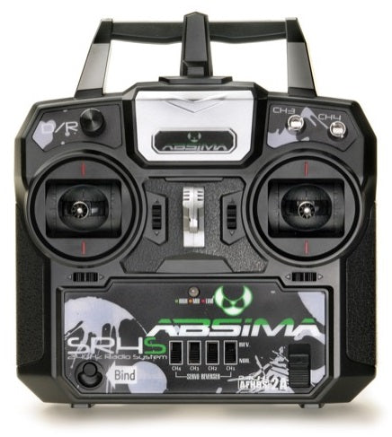 Absima Radio SR4S 4 Canales 2.4ghz + Receptor R4WP 2000022