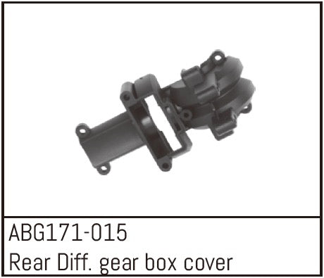 Absima 1/14 carcasa del diferencial trasero ABG171-015