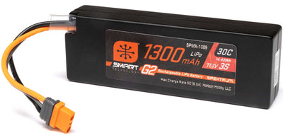 Spektrum Akku lipo 11.1v 1300mAh 3S 30C IC2 G2 SPMX-1089