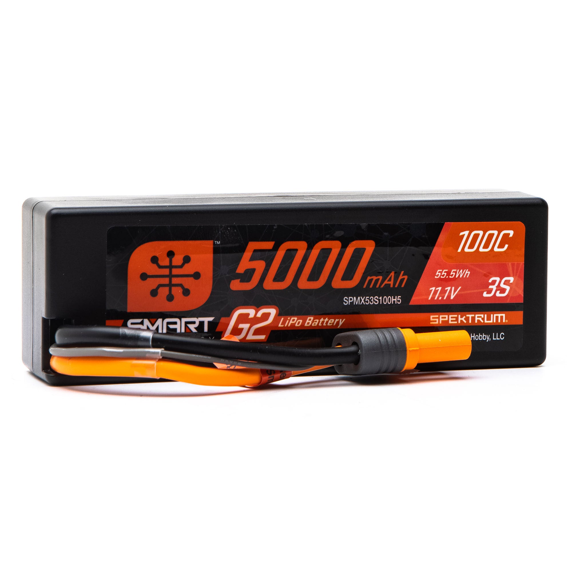 Spektrum Accu lipo Smart 11.1v 5000mah 100C IC5 Smart G2 SPMX53S100H5