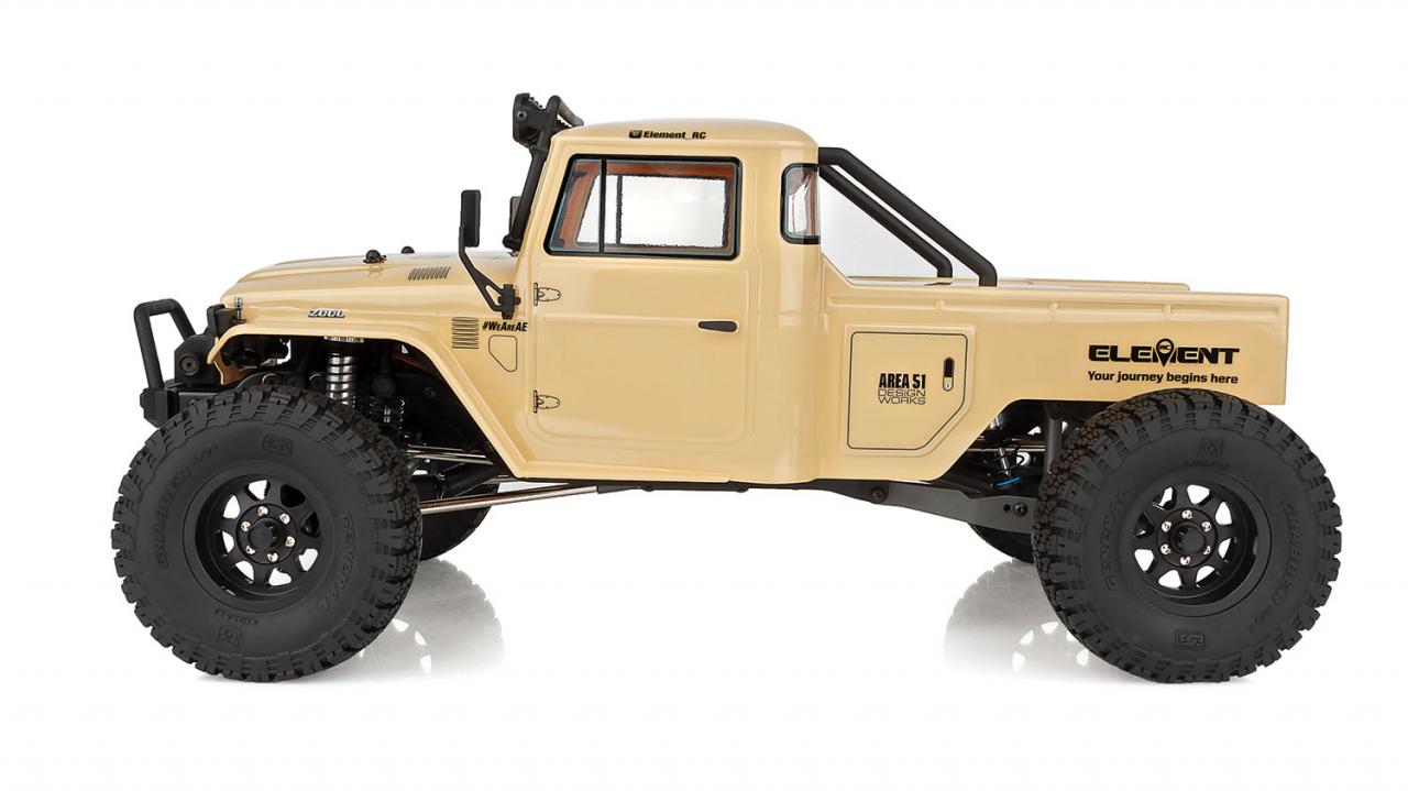 Element RC Crawler Enduro Zuul Trail Truck Bronzeado 4WD RTR EL40124