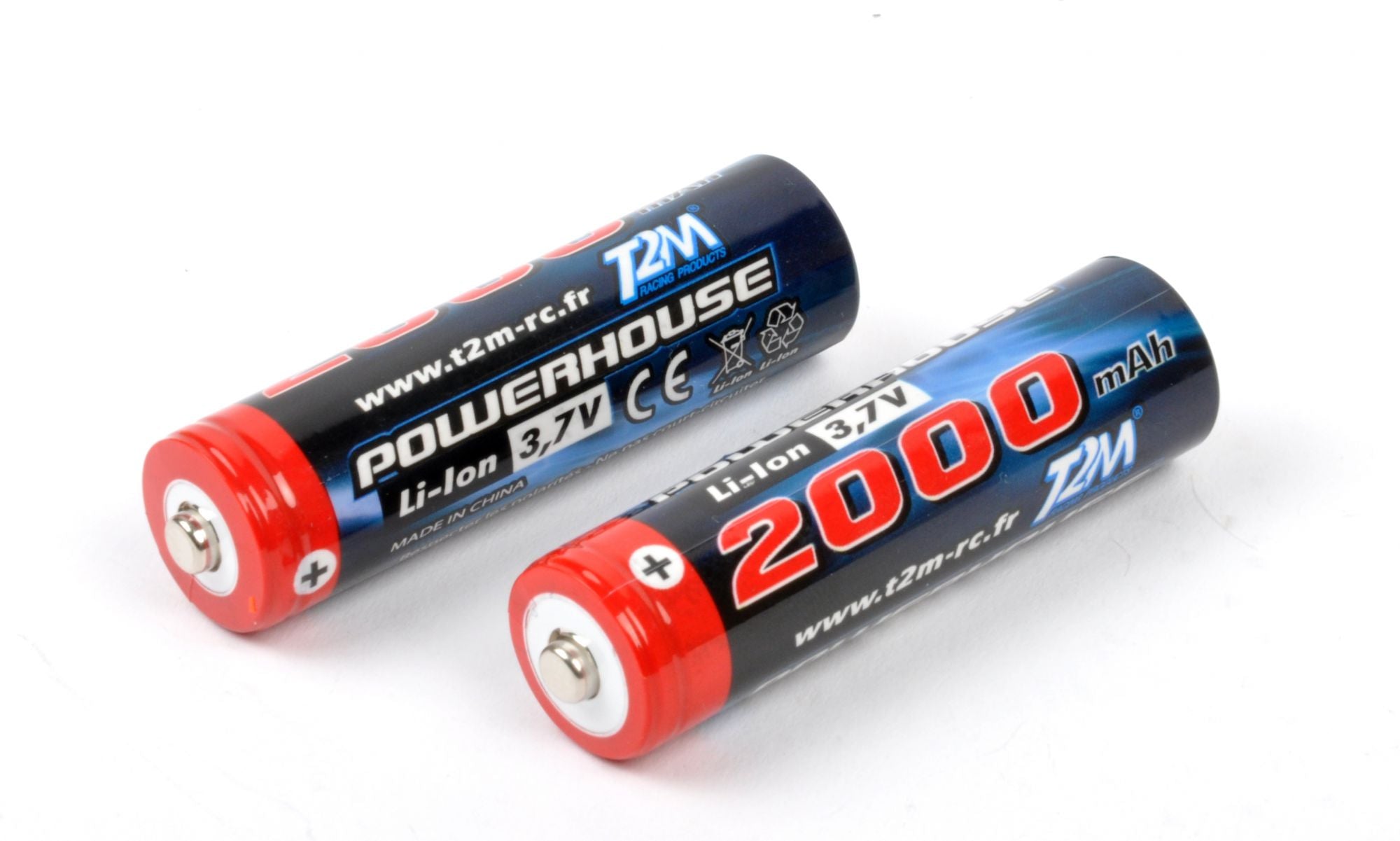 Batteria agli ioni di litio T2M 3,7V 2000mah Pirate Booster/Tracker T4933/19