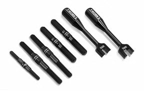 T-Work's Kit Biellettes Titane Noir + Clés (7Pcs) MBX8R TBB-MBX8R