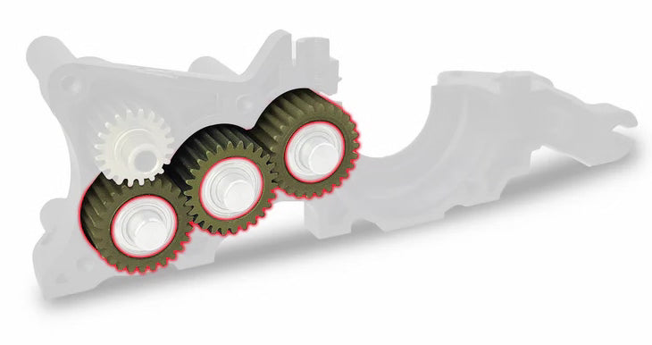 T-Work's Alu gearbox sprockets (3Pcs) B7 TE-B7-HA