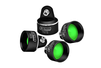 GPM Shock absorber caps alu 7075 Black (x4) TSDP/CAP-BK