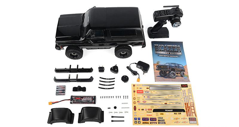 RC4WD Scale Trail Finder 2 Chevrolet Blazer Edición Medianoche RTR Z-RTR0068